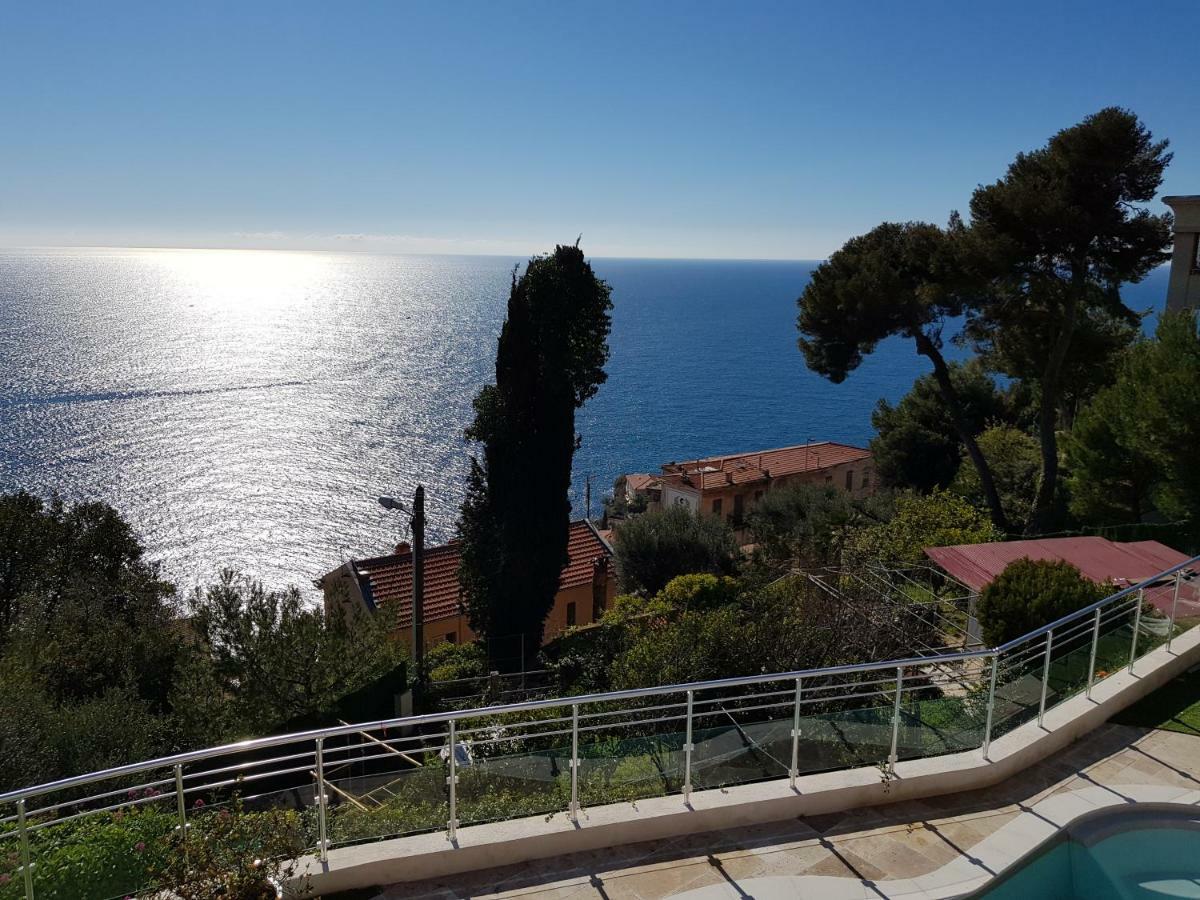 Vue Mer.Tranquilite.Cap D'Ail A 10 Mn De Monaco Cap-d'Ail Dış mekan fotoğraf